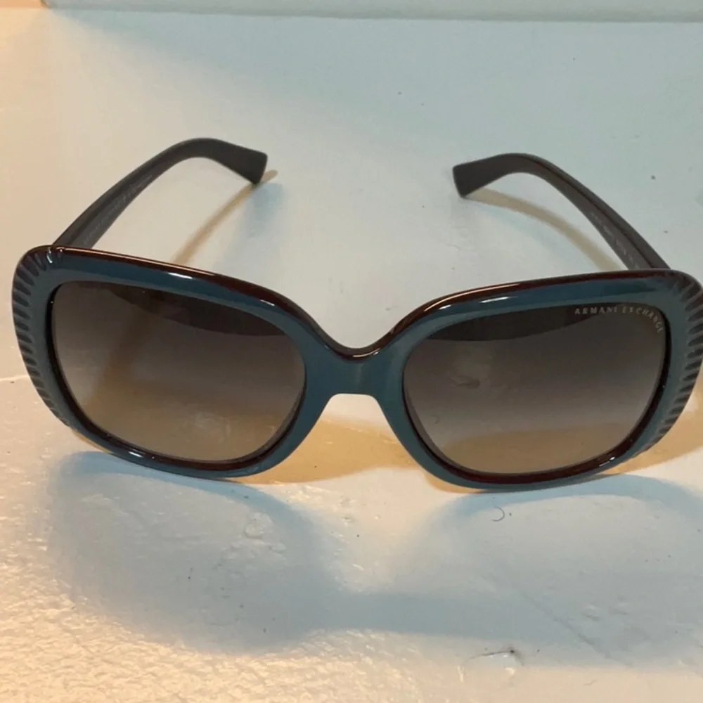 Armani Exchange Blue Sunglasses - Picture 2 of 5
